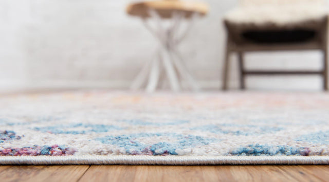 Multicolor 2' x 6' 1 Rainbow Runner Area Rug Colorful Modern Unique Carpet for Living Rooms, Dining, Bedrooms, Office, Dorms for Sale at Rug Engine