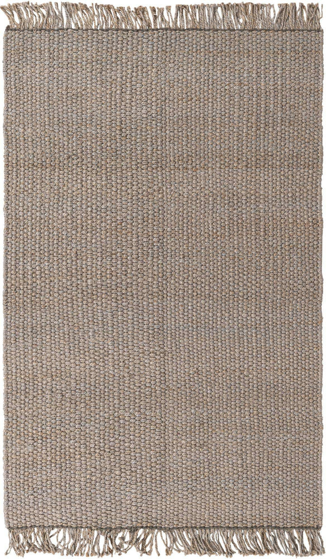 Gray 5' 1 x 8' Chunky Jute Rectangle Area Rug 100% All Natural Jute Sustainable Eco-Friendly Carpet Mat for Natural Interior Design Homes for Sale at Rug Engine