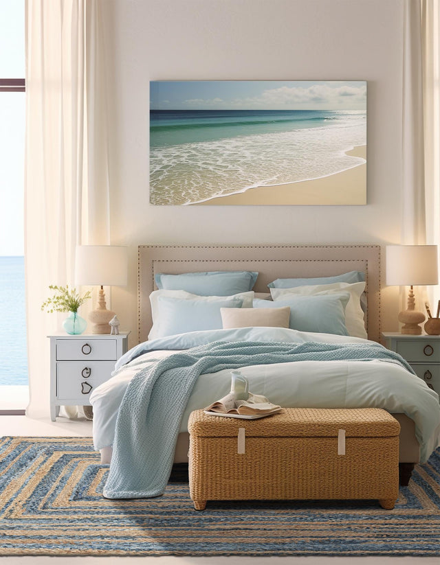 Blue and Natural 2' x 3' 1 Braided Chindi Rectangle Area Rug 100% Cotton Hand Braided Natural Eco-Friendly Boho Style Modern Carpet for Living Rooms Dining Office Dorm for Sale at Rug Engine