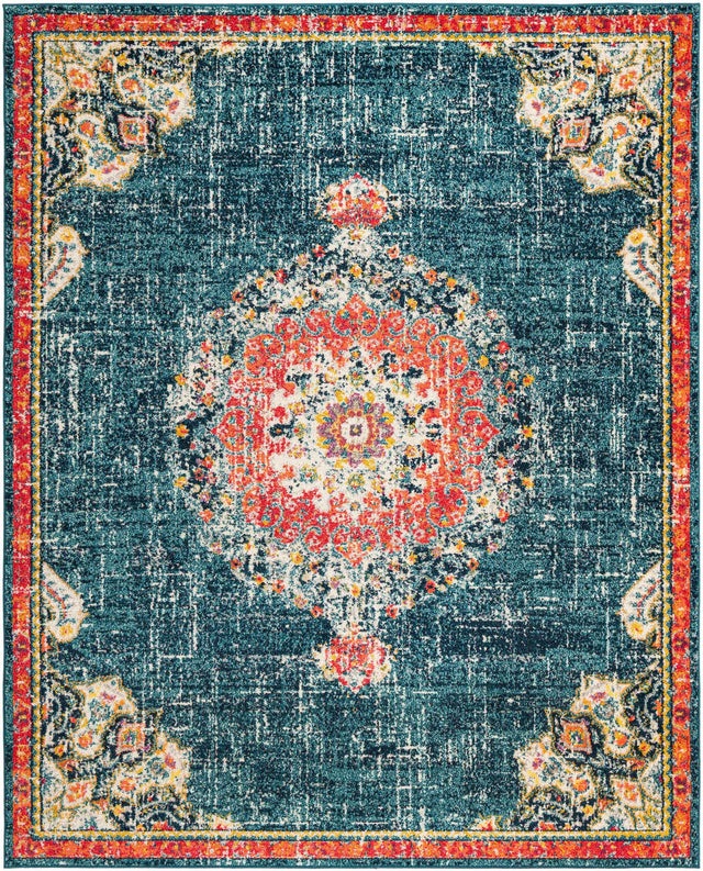 Blue 7' 10 x 10' Penrose Rectangle Area Rug