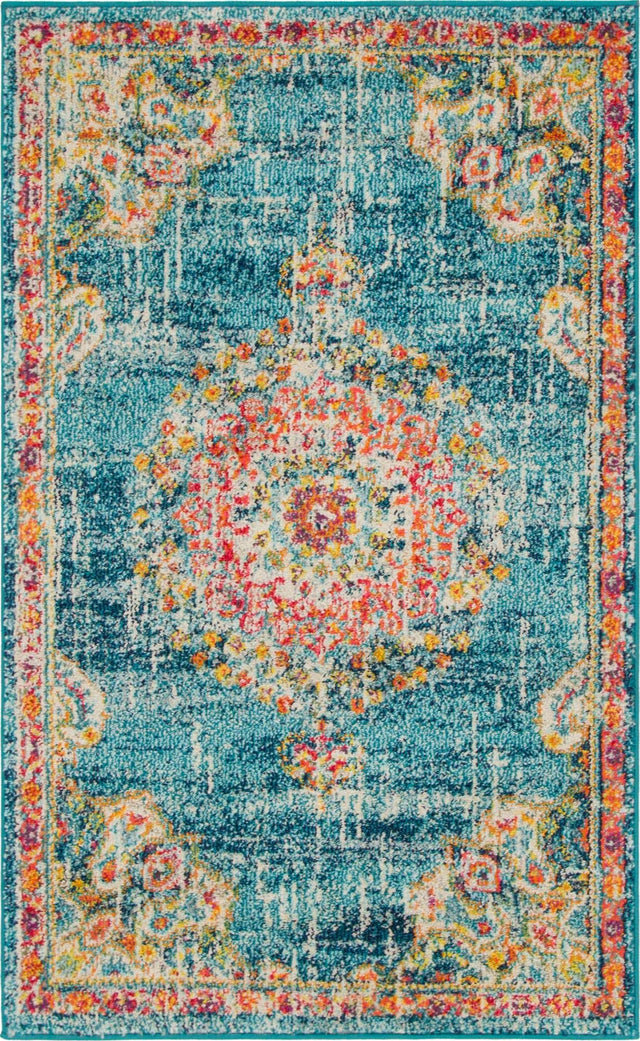 Blue 3' 1 x 5' 3 Penrose Rectangle Area Rug