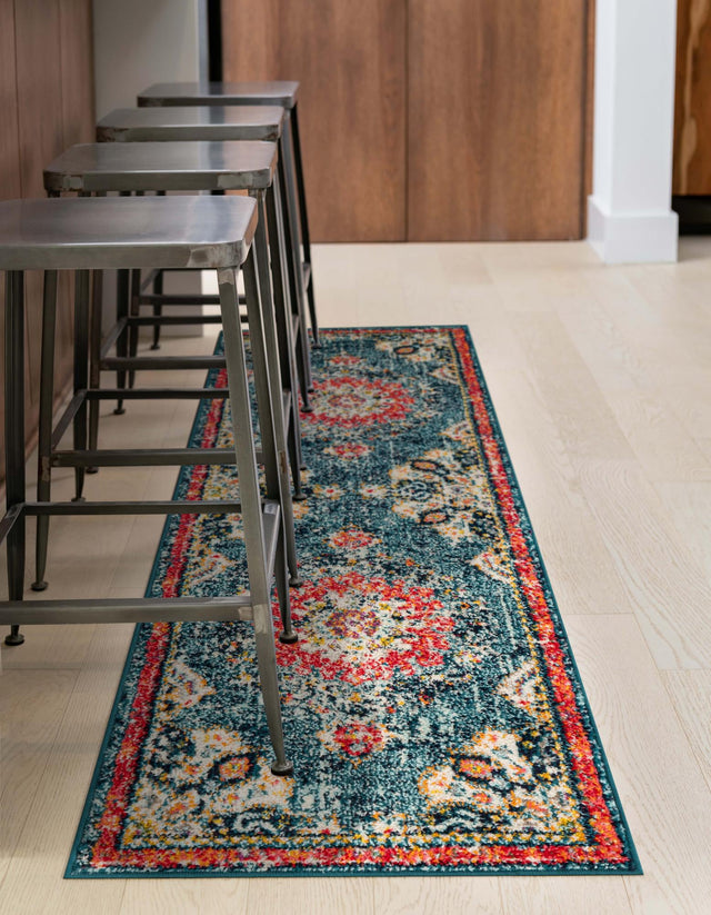 Blue 2' x 5' 1 Penrose Runner Area Rug