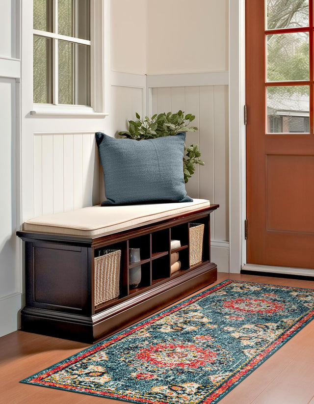 Blue 2' 7 x 13' 1 Penrose Runner Area Rug