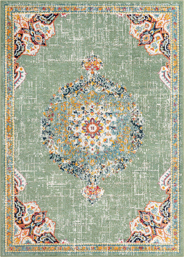 Green 10' x 14' 1 Penrose Rectangle Area Rug