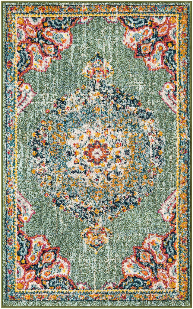 Green 3' 1 x 5' 3 Penrose Rectangle Area Rug