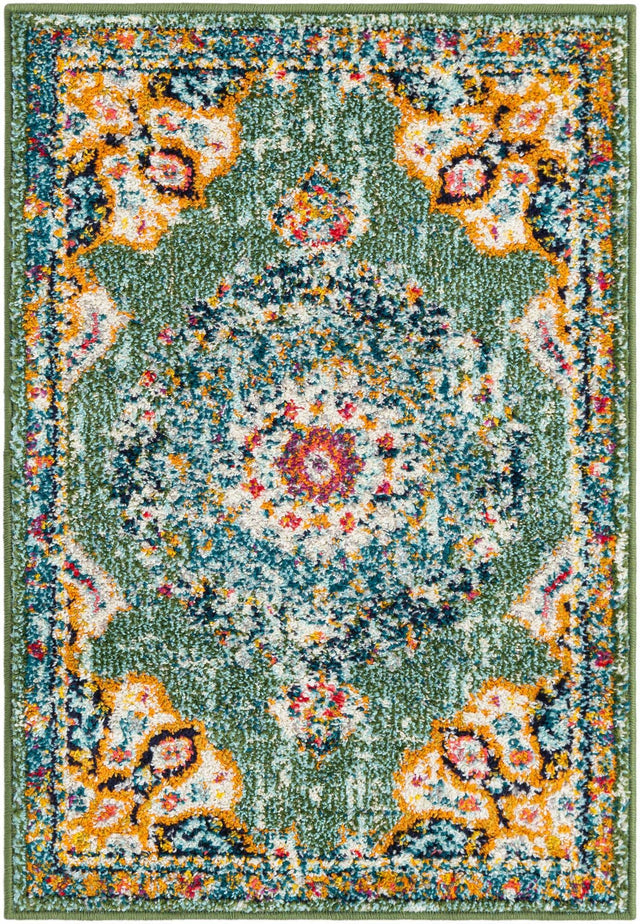 Green 2' x 3' 1 Penrose Rectangle Area Rug