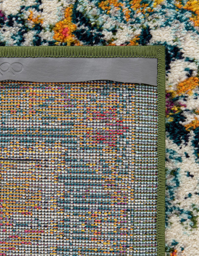 Green 2' 7 x 10' Penrose Runner Area Rug