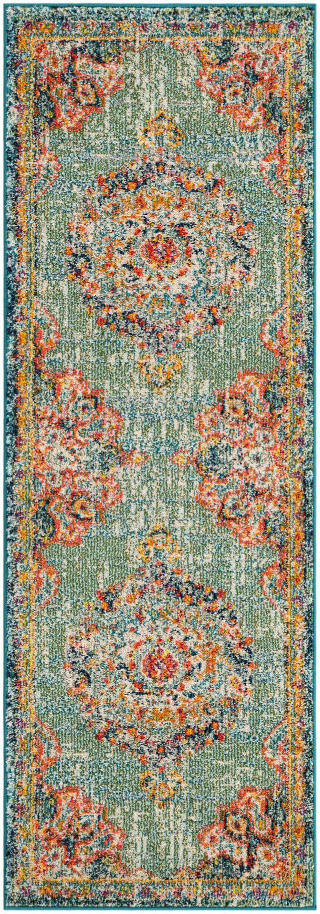 Green 2' x 6' 1 Penrose Runner Area Rug