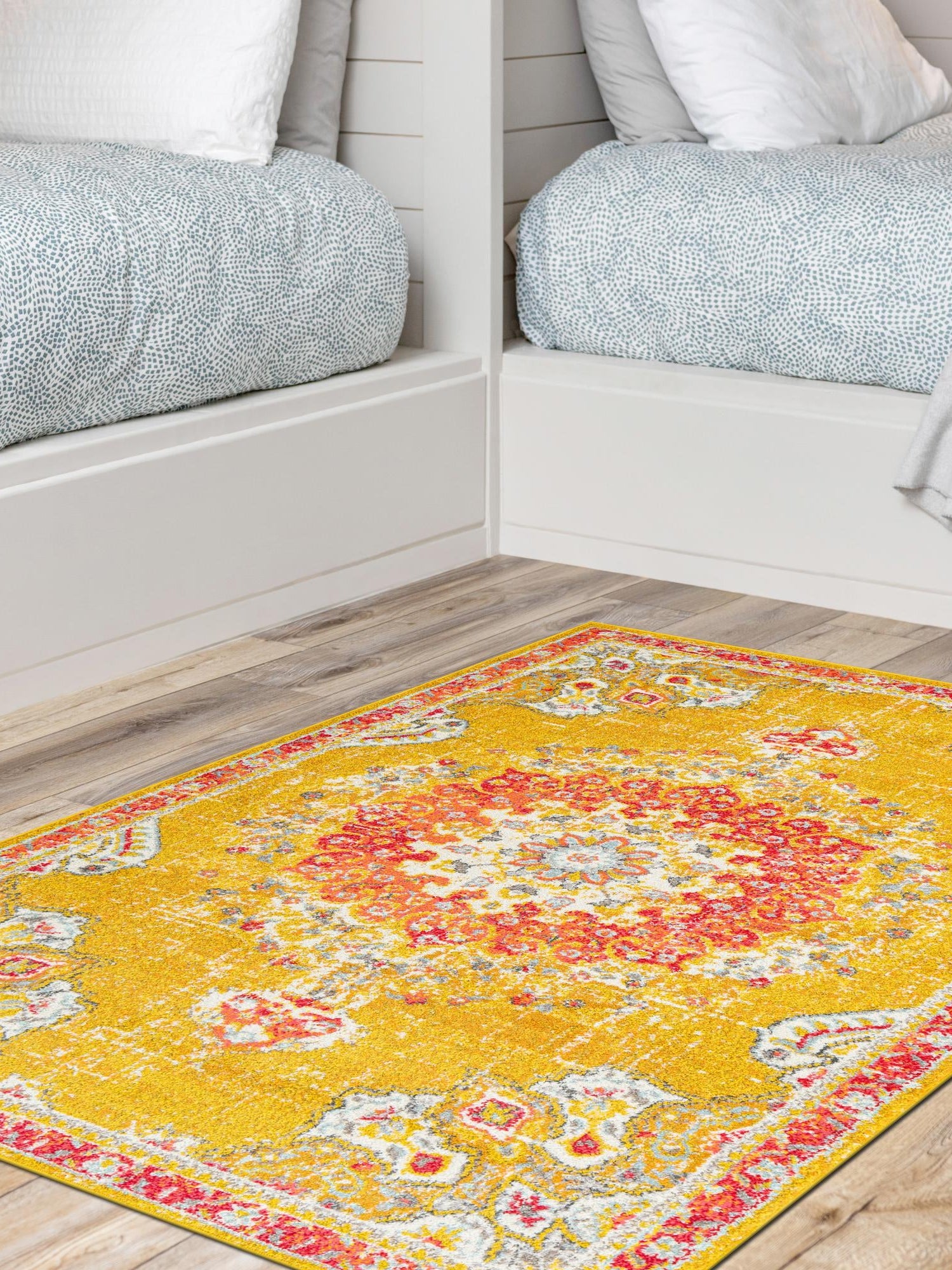 Gold 5' 3 x 7' 1 Penrose Rectangle Area Rug