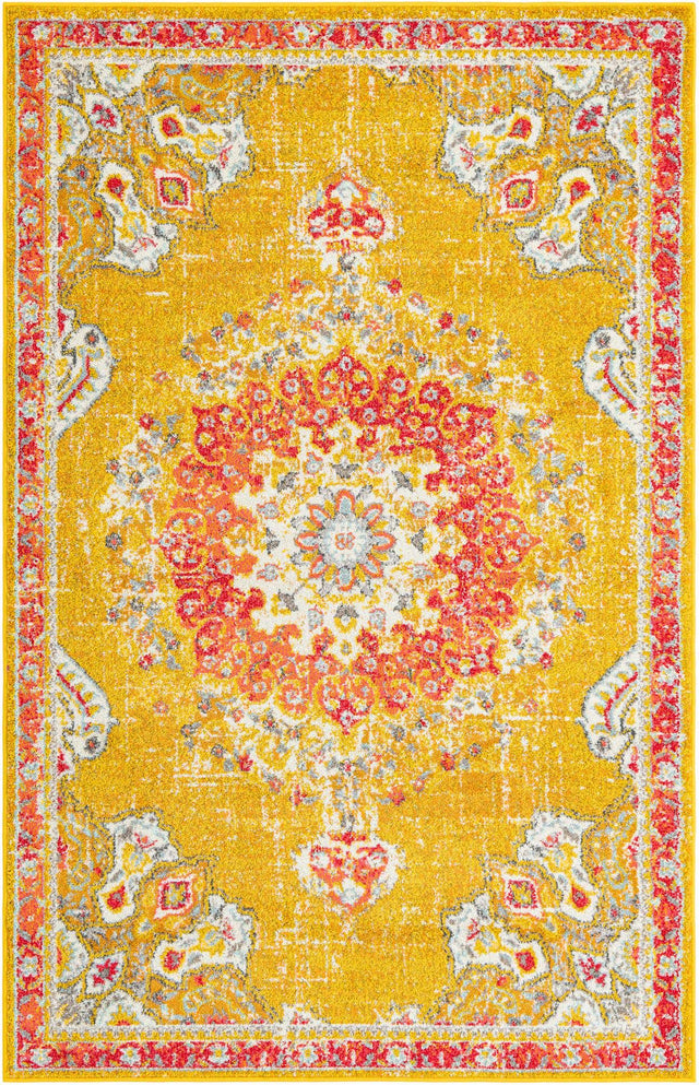 Gold 5' 1 x 8' Penrose Rectangle Area Rug
