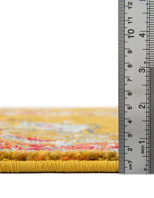 Gold 12' x 12' Penrose Round Area Rug