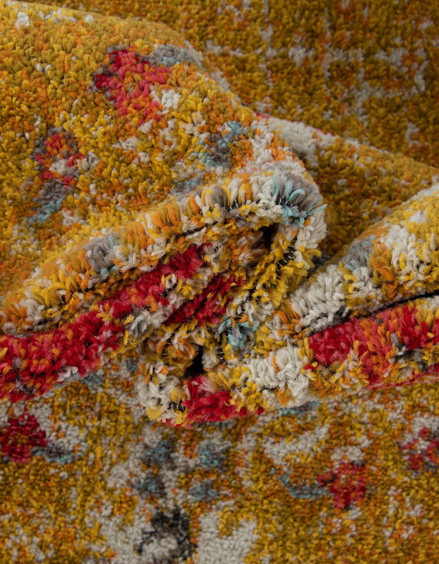 Gold 12' x 12' Penrose Round Area Rug