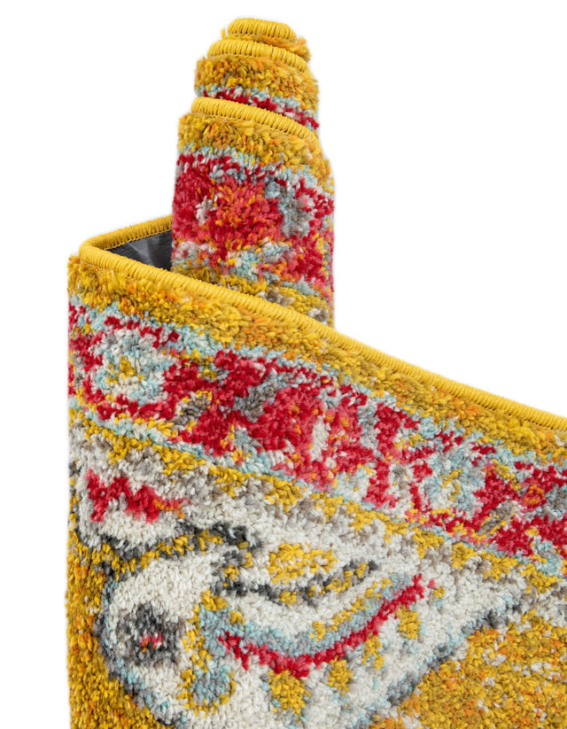 Gold 12' x 12' Penrose Round Area Rug