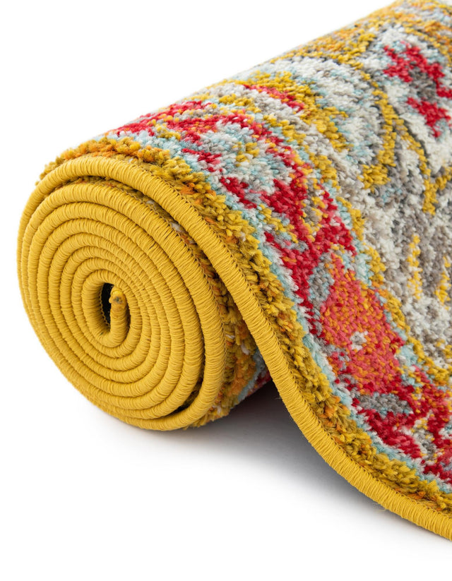 Gold 12' x 12' Penrose Round Area Rug