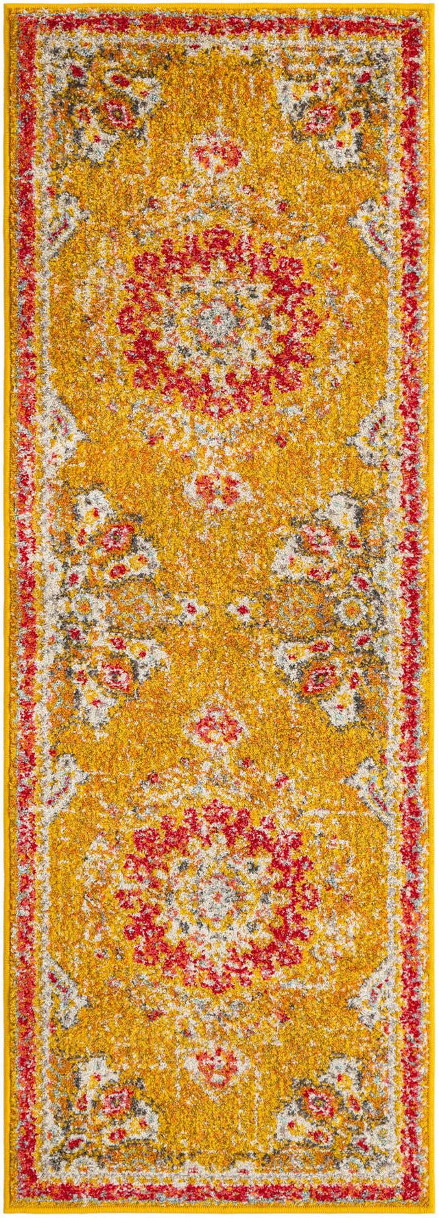 Gold 2' x 6' 1 Penrose Runner Area Rug