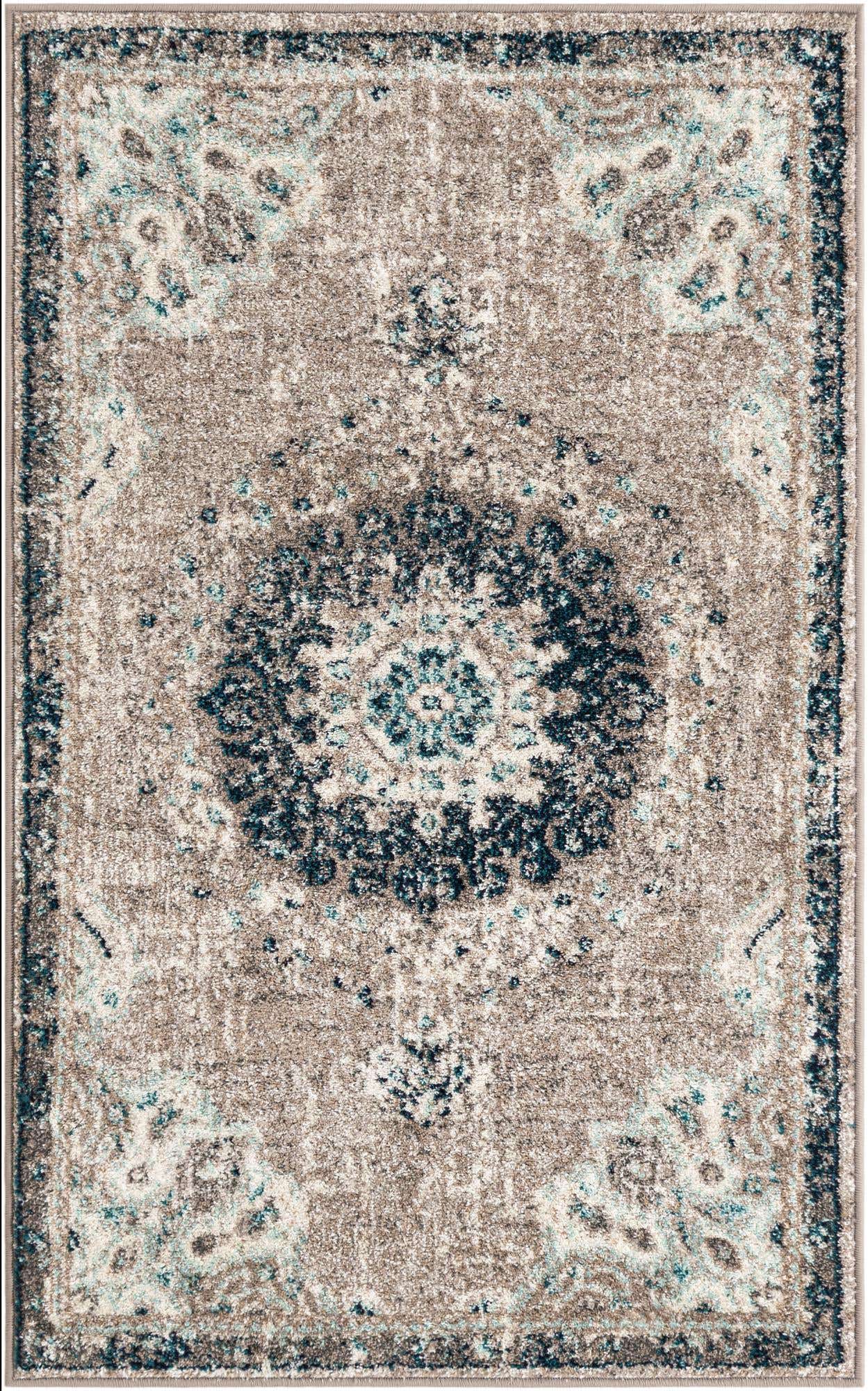 Gray 3' 1 x 5' 3 Penrose Rectangle Area Rug