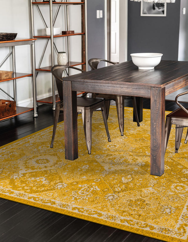 Yellow 2' x 3' 1 Penrose Rectangle Area Rug