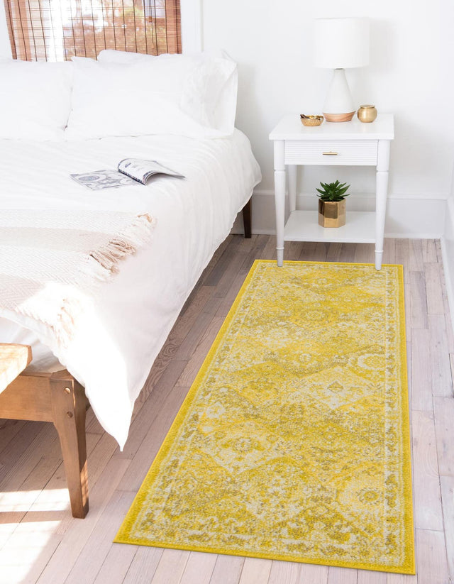 Yellow 2' x 6' 1 Penrose Runner Area Rug