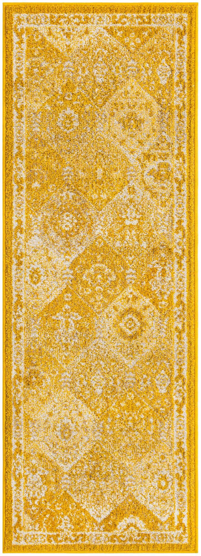 Yellow 2' x 6' 1 Penrose Runner Area Rug