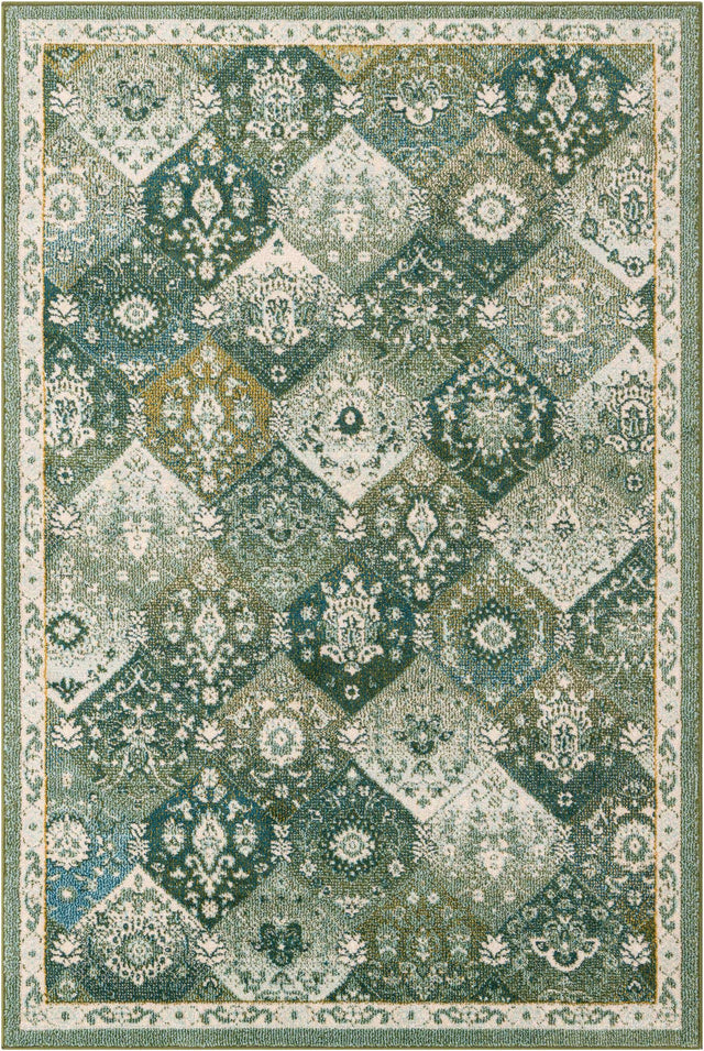 Green 5' 3 x 8' Penrose Rectangle Area Rug