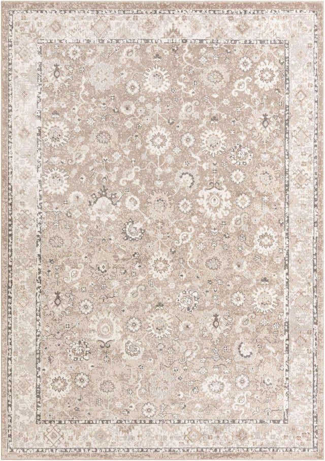 Beige Brown 10' x 14' 1 Penrose Rectangle Area Rug