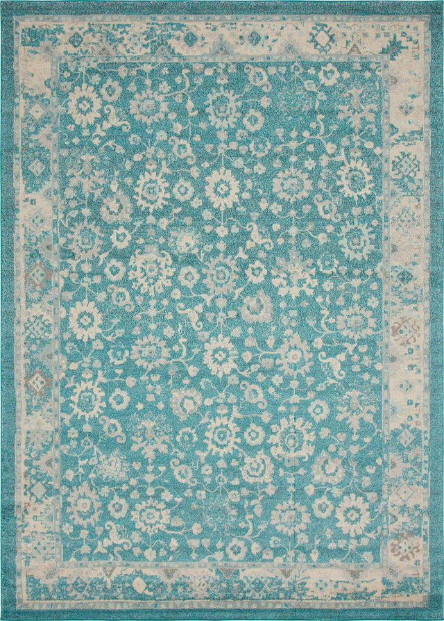 Turquoise 10' x 14' 1 Penrose Rectangle Area Rug