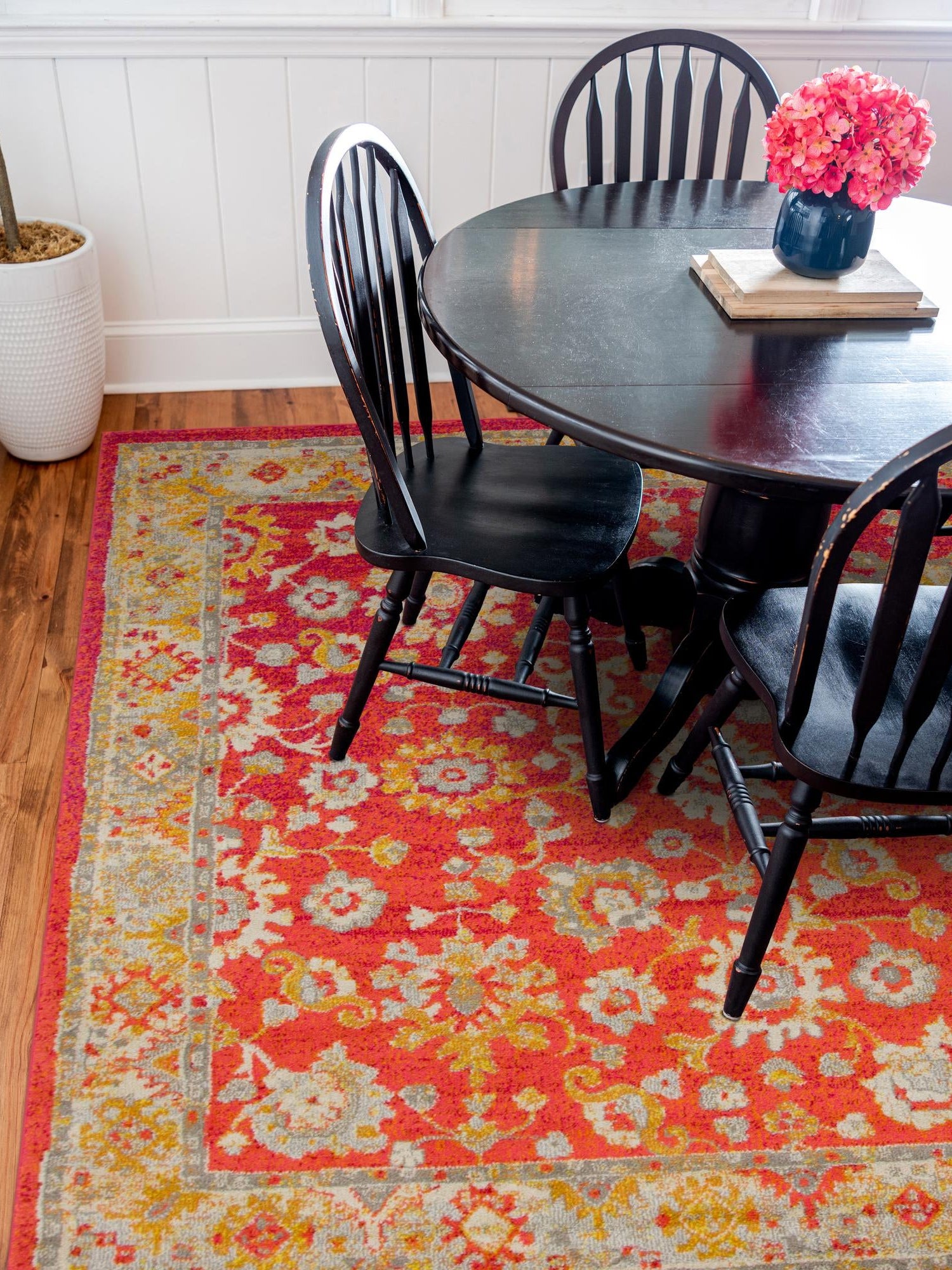 Rust Red 8' x 8' Penrose Square Area Rug