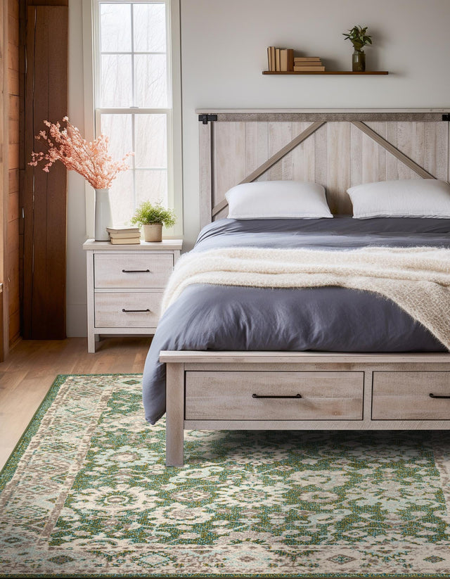 Green 3' 1 x 5' 3 Penrose Rectangle Area Rug