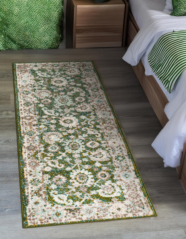 Green 2' x 6' 1 Penrose Runner Area Rug