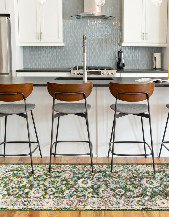 Green 2' x 6' 1 Penrose Runner Area Rug