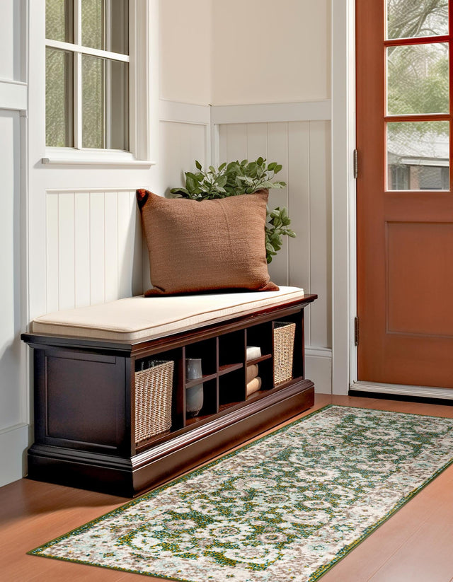 Green 2' x 6' 1 Penrose Runner Area Rug