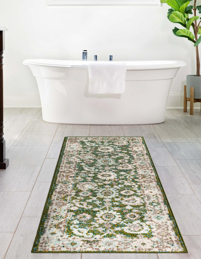 Green 2' x 6' 1 Penrose Runner Area Rug