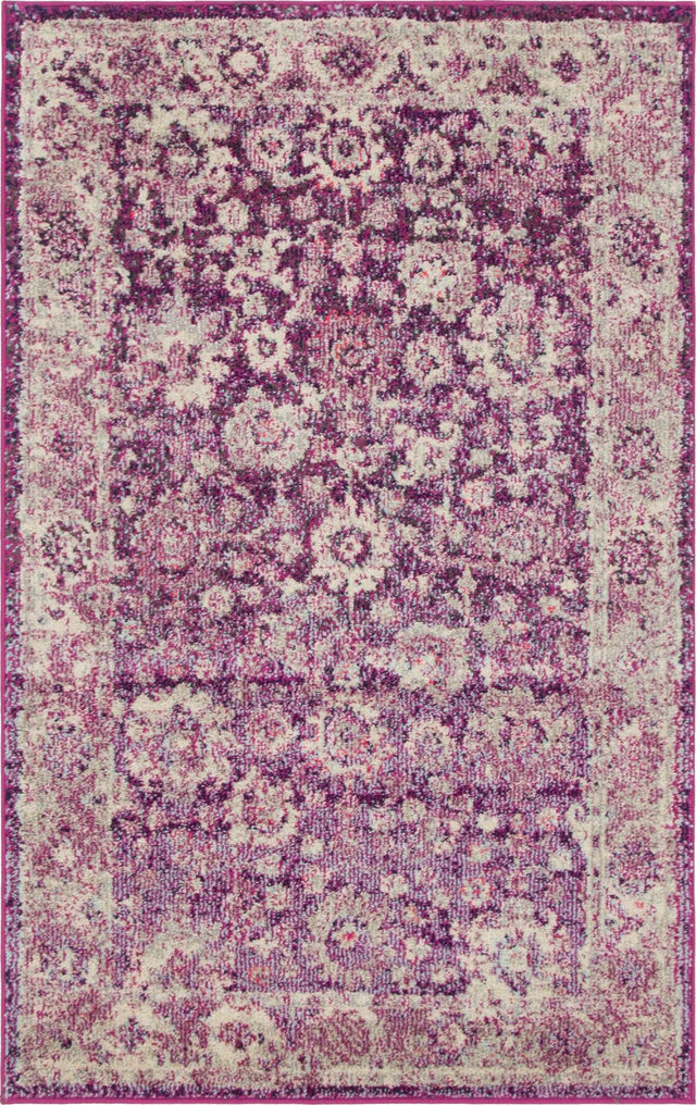 Purple 3' 1 x 5' 3 Penrose Rectangle Area Rug
