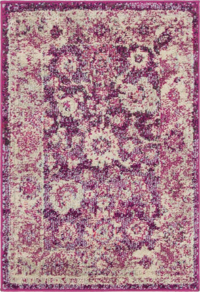 Purple 2' x 3' 1 Penrose Rectangle Area Rug