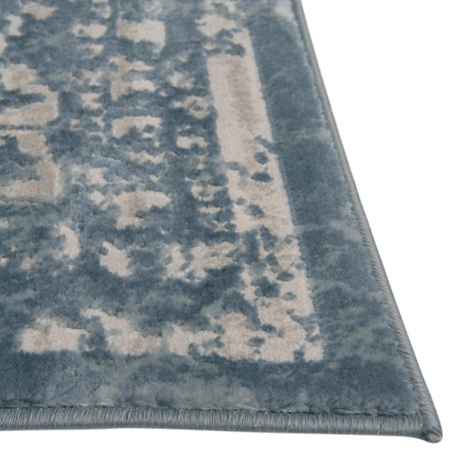 Light Blue 5' 1 x 8' Aberdeen Rectangle Area Rug 60% Polypropylene & 40% Polyester Living Dining Office Room Carpet for Sale at Rug Engine