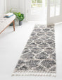 Gray 2' 7 x 8' 2 Hygge Shag Runner Area Rug Thick Soft Touch Fluffy & Plush Shaggy Pile 100% Polypropylene With Jute Backing Modern Carpet for Sale at Rug Engine
