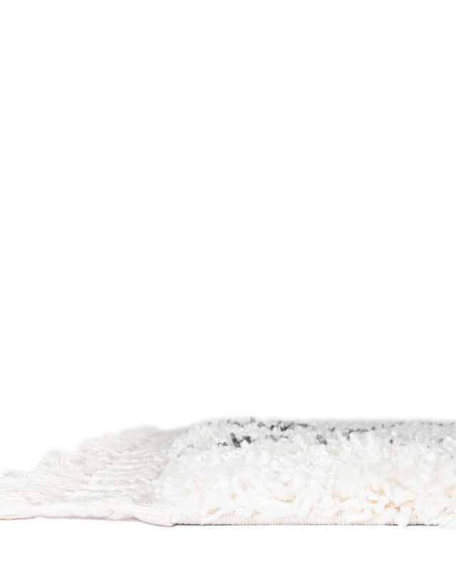 Ivory 8' x 8' Hygge Shag Square Area Rug Thick Soft Touch Fluffy & Plush Shaggy Pile 100% Polypropylene With Jute Backing Modern Carpet for Sale at Rug Engine