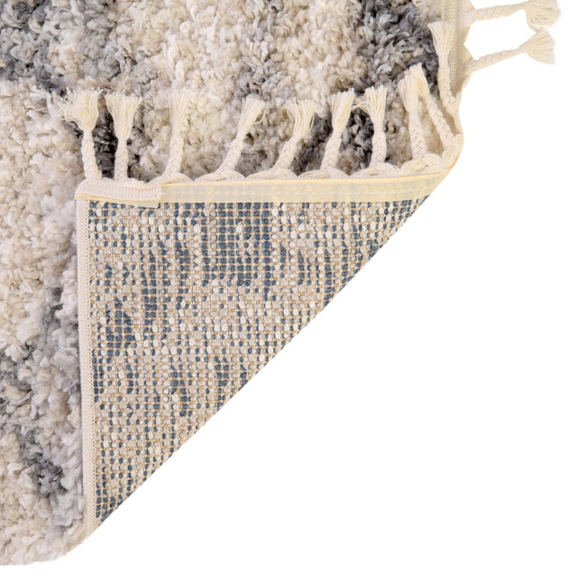 Beige 2' 7 x 8' 2 Hygge Shag Runner Area Rug Thick Soft Touch Fluffy & Plush Shaggy Pile 100% Polypropylene With Jute Backing Modern Carpet for Sale at Rug Engine