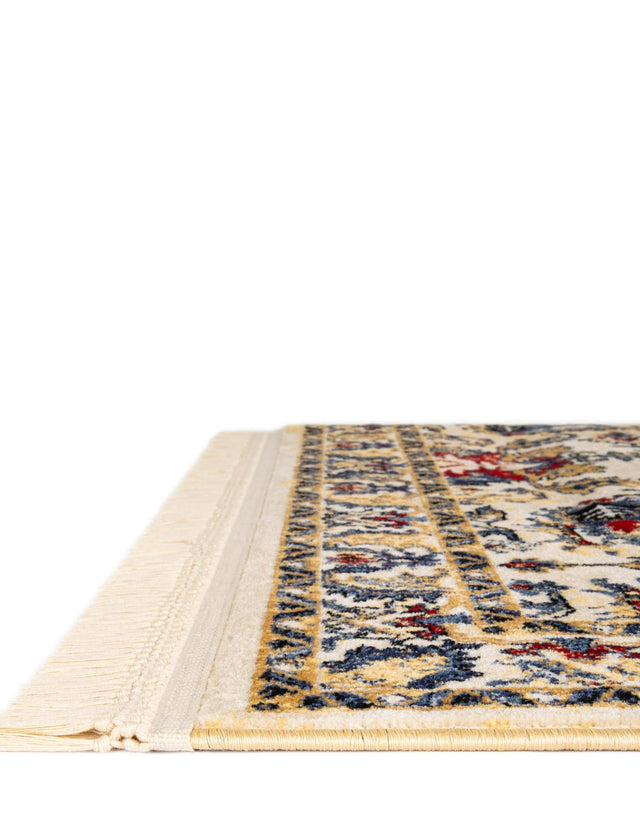 Ivory 4' x 6' District Rectangle Area Rug 100% Polypropylene Easy Clean Stain Resistant Traditional Pattern Classic Carpet for Indoor Dining Living Office for Sale at Rug Engine
