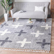 Light Gray 8' x 8' Hygge Shag Square Area Rug Thick Soft Touch Fluffy & Plush Shaggy Pile 100% Polypropylene With Jute Backing Modern Carpet for Sale at Rug Engine