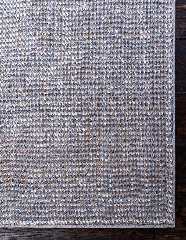 Gray 2' x 13' 1 Bromley Runner Area Rug 100% Polypropylene With Cotton Backing Vintage Distressed Colorful Traditional Carpet for Living Dining Rooms Offices for Sale at Rug Engine