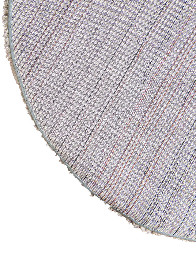 Light Green 5' 3 x 5' 3 Rabat Shag Round Area Rug Thick Soft Touch Fluffy & Plush Shaggy Pile Durable Geometric Carpet for Luxury Interior Design for Sale at Rug Engine