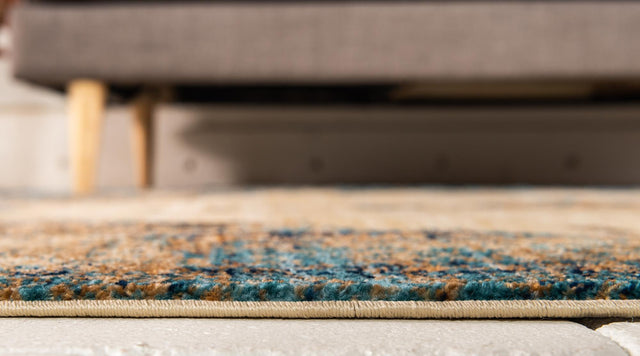 Beige 4' 1 x 6' 1 Dorchester Rectangle Area Rug 100% Polypropylene With Cotton Foundation Carpet for Living, Dining, Office, Bedrooms for Sale at Rug Engine