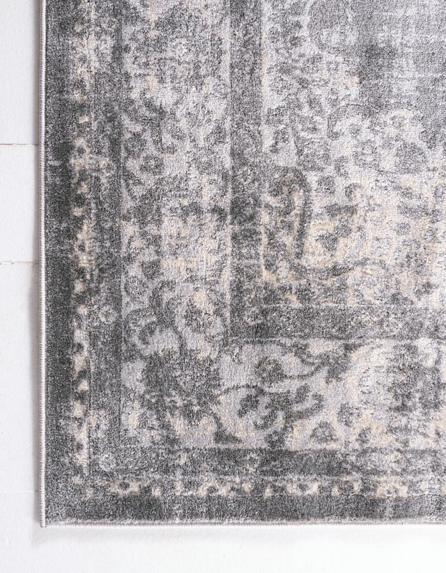 Gray 2' 2 x 3' Leila Rectangle Area Rug 85% Polypropylene & 15% Polyester Durable Traditional Carpet for Kitchens, Bedrooms, Living Rooms, Office for Sale at Rug Engine