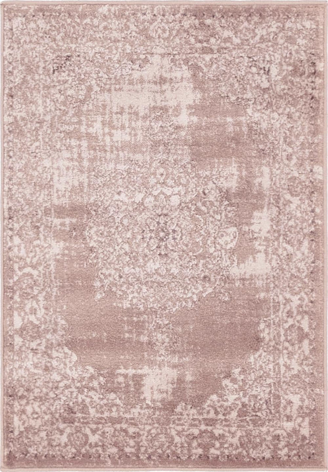 Beige 2' 2 x 3' 1 Leila Rectangle Area Rug 85% Polypropylene & 15% Polyester Durable Traditional Carpet for Kitchens, Bedrooms, Living Rooms, Office for Sale at Rug Engine