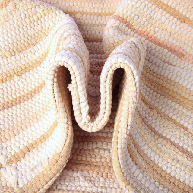 Beige 2' 2 x 3' Chindi Cotton Rectangle Area Rug Interior Design Home Decor Carpet Mat for Sale at Rug Engine