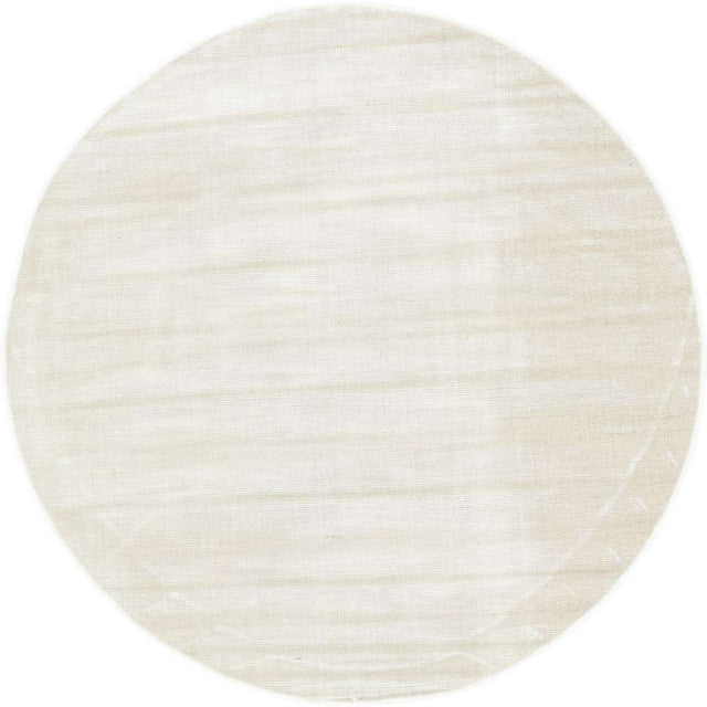 Beige 3' 7 x 3' 7 Williamsburg Round Area Rug 100% Polypropylene With Cotton Backing Durable Easy Clean Stain Resistant Carpet for Sale at Rug Engine