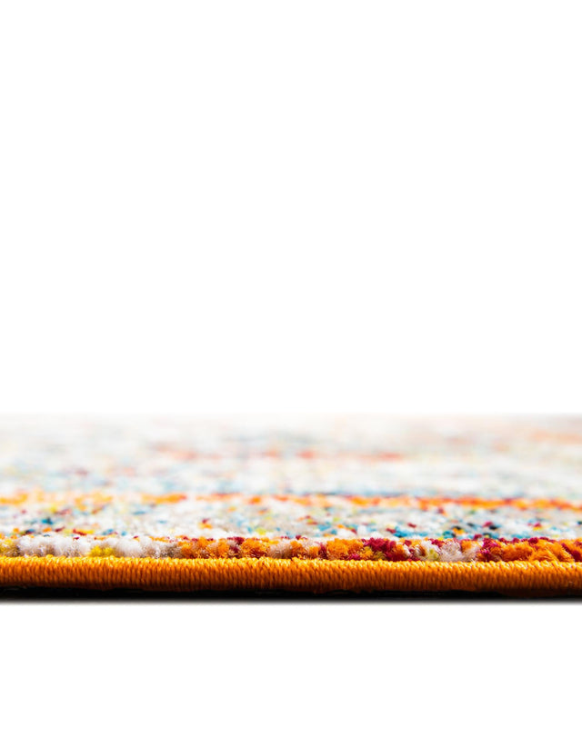 Multicolor 2' x 3' 1 Rosso Rectangle Area Rug Vintage Distressed Faded Traditional Design Carpet for Unique Home Interior Design for Sale at Rug Engine