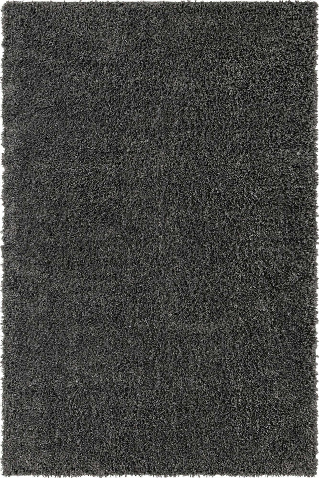 Peppercorn 6' 1 x 9' Davos Shag Rectangle Area Rug Thick Soft Touch Fluffy & Plush Shaggy Pile 100% Polypropylene Carpet for Living Dining Bedrooms Office for Sale at Rug Engine