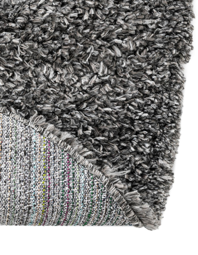 Peppercorn 7' 1 x 7' 1 Davos Shag Round Area Rug Thick Soft Touch Fluffy & Plush Shaggy Pile 100% Polypropylene Carpet for Living Dining Bedrooms Office for Sale at Rug Engine